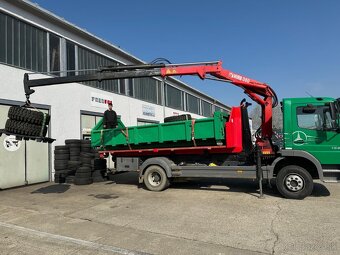 Mercedes 15T HÁKOVÝ NOSIČ KONTAJNEROV HYDRAULICKÁ RUKA - 6