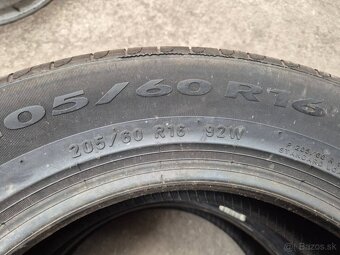 205/60 r16 92W letné 2 ks PIRELLI dezén 8 mm - 6