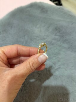 Zlatý prsteň Au585 - 6