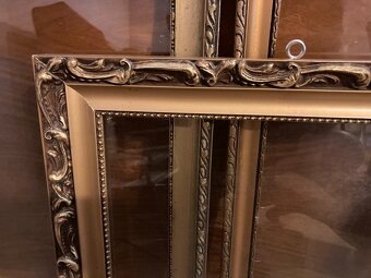 Starožitné drevené rámy - 6