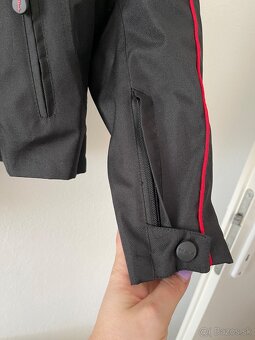 Held motorkárska bunda s chráničmi + nepremokavá vložka, M - 6