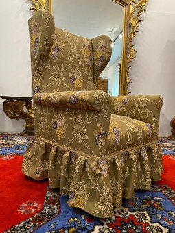 Prekrásne salónne kreslo, top stav, V112xS75xH65 - 6