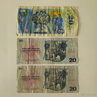 Československé staré bankovky - 6