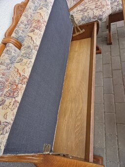 Rohová lavica, jedálenský set - 6