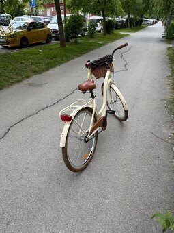 Štýlový dámsky mestský bicykel s košíkom – ako nový - 6