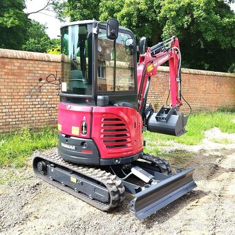 minibager Yanmar ViO23-6 RV2024 japonské rýpadlo (2,5 ton) - 6