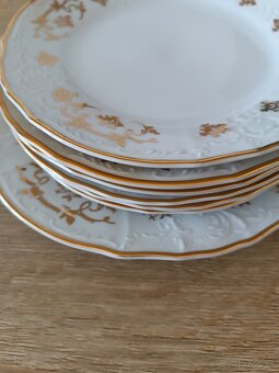 Bernadotte porcelánová sada dezertnych tanierov - 6