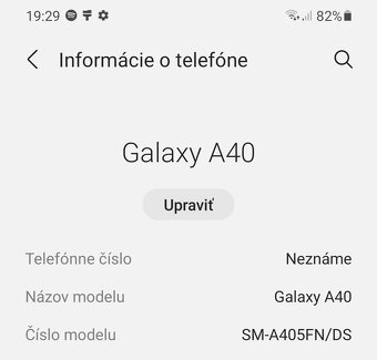 Samsung galaxy A40 - 6