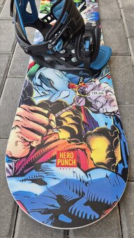 Snowboard Beany 135cm + viazanie Gravity 22/23M - 6