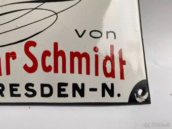 veľmi vzácna smaltovaná ceduľa s parným liehom a likérom, st - 6