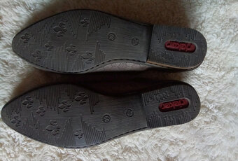 Rieker Dámske Kožené Poltopánky Veľkosť 39 - Nové - 6