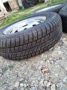 Predám originál pneumatiky na diskoch na Škodu Felícia - 6