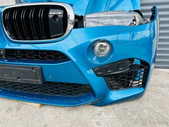 BMW X5M f85 naráznik chladiče kapota blatníky světla led - 6