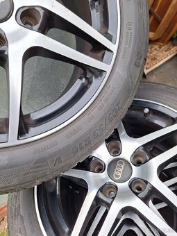 Predám letnú sadu 5x112 r16 audi - 6
