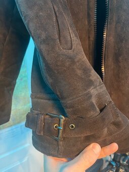 Originálny baraní kožuch – ručne šitý, pravá baranina - 6