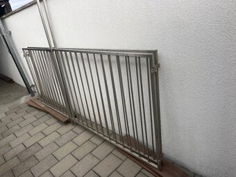 260cm branka s plotom nerezova - 6