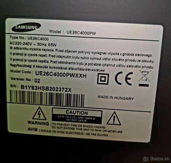 Samsung UE26C4000PW LED Tv s uhlopriečkou 66cm - 6