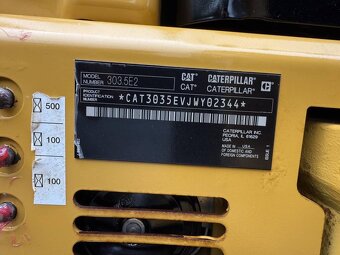 Bager Caterpillar 305.5E2 CR - 6