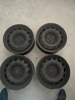 Plechove disky 16 7 1/2 original Peugeot/Citroen - 6