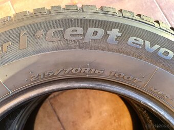 215/70 R16 zimné pneu. - 2 kusy - 6