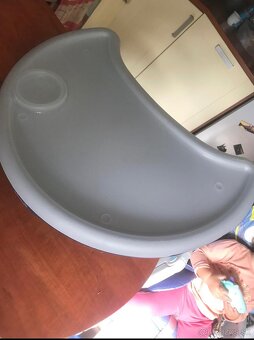 Polohovateľná jedálenská stolička chicco - 6