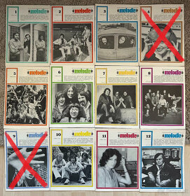 Predám časopisy Melodie 1975 - 1980 - 6