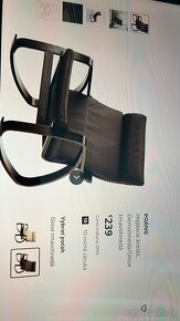 Kozene hojdacie kreslo Ikea /POANG/ - 6