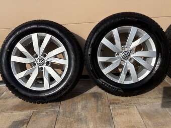 ALU DISKY ORIGINAL VW ARAGÓN 5x112 R16 + PNEU 215/60 R16 - 6