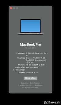 Apple MacBook Pro 15 | 256 GB | 16 GB | i7 | TouchBar - 6