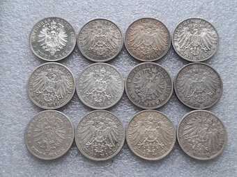 Mince Nemecko - Cisarstvo 2-3-5 Marky - 6