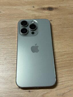 Predám Apple IPhone 15 PRO 128GB Natural Titanium - 6