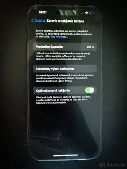 Predám iPhone 14 Pro 256 GB black - 6