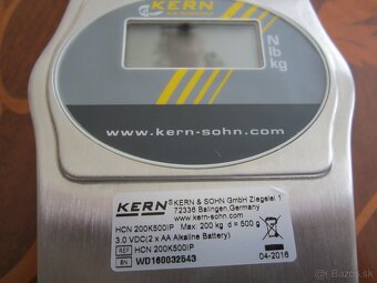 KERN - závesná váha - 6