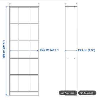 Pracovný stôl Ikea MALM + knižnica GERTSBY - 6