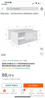 Konferenčný stolík úplne NOVÝ - 6