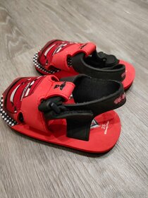 Svietiace sandálky Skechers + sandale červené , veľkosť 25 - 6