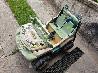 Detské elektrické autíčko JEEP pre dve deti - 6