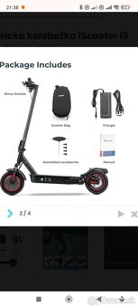 Elektricka kolobežka iscooter i9max NOVA - 6