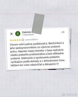 Maľovanie bytov, striekanie, www.malovanieupratovanie.com - 6