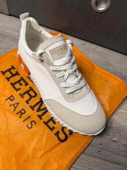 Hermes kožené tenisky - 6