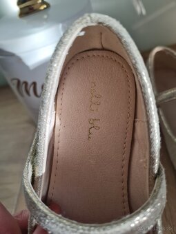 Zlate balerinky Nelli Blu 28 - 6