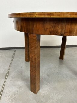 Okrúhly rozťahovací stôl Korenica - Art deco 110cm - 6
