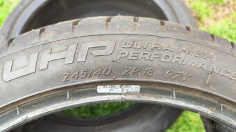 Predám ORIUM ULTRA HIGH PERFORMANCE 245/45 R 18 97Y - 6