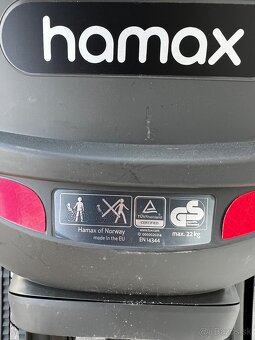 Hamax sedačka na bicykel - 6