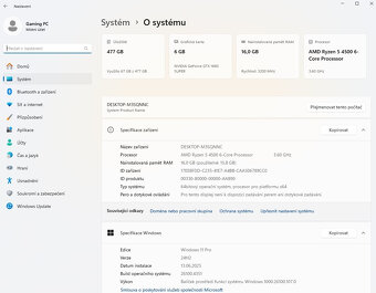 🚀 HERNÉ PC RYZEN 5 4500, 16GB RAM, GTX 1660 SUPER, SSD 🚀 - 6
