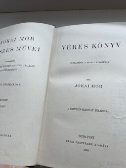 Starožitné knihy maďarské 19storočie - 6