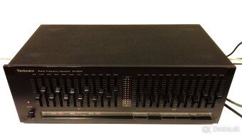 2x12 pasmovy equalizer TECHNICS SH-8020, vyroba JAPAN, AE70 - 6