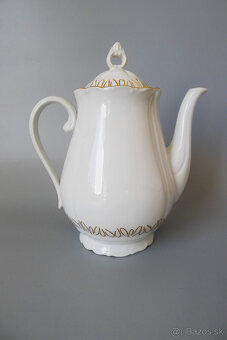 Starý porcelán - čajník a mliečnik Horní Slavkov - 6