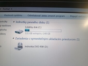 predám LENOVO THINKPAD W500 , WINDOWS 7 - 6