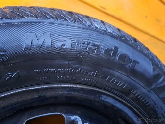 Plechové disky 5x100 R14 + zimné pneu 2ks 175/70 R14 - 6